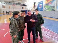 Бронза региональной военно-спортивной игры у команды питерского лицея!