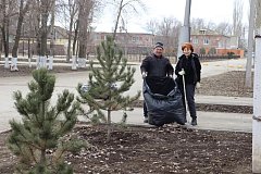 Питерский район активно включился в месячник по благоустройству
