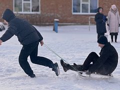 В преддверии Дня российского студенчества в агропромышленном лицее кипели настоящие «Зимние забавы»!