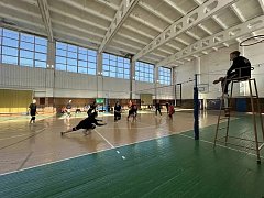 На базе детско-юношеской спортивной школы прошёл районный  турнир по волейболу среди женских команд (14+), посвящённый 8 Марта! 
