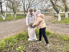 Продолжаем наводить порядок. За дело взялись дружно