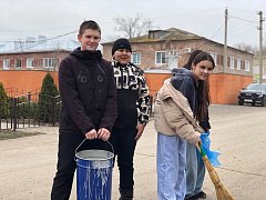 Питерский район активно включился в месячник по благоустройству