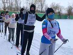 Питерцы приняли участие в «Лыжне России»